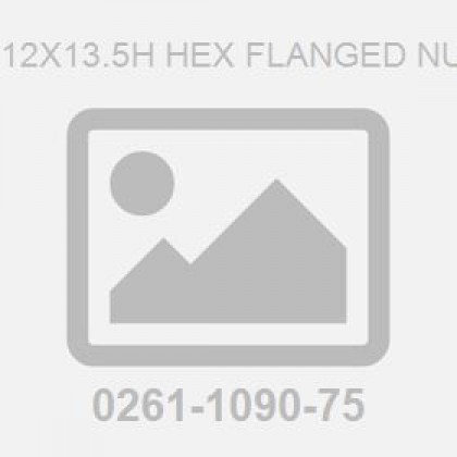 M12X13.5H Hex Flanged Nut